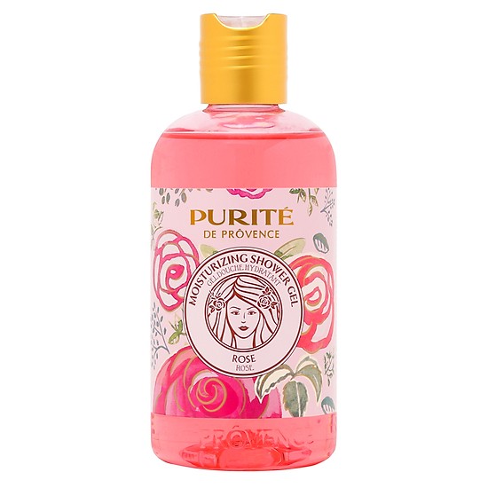 Sữa tắm hoa hồng Purite - chai 500 ml