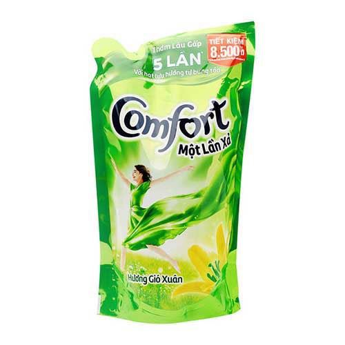 Comfort đậm đặc một lần xả hương gió xuân - túi 1.6 L