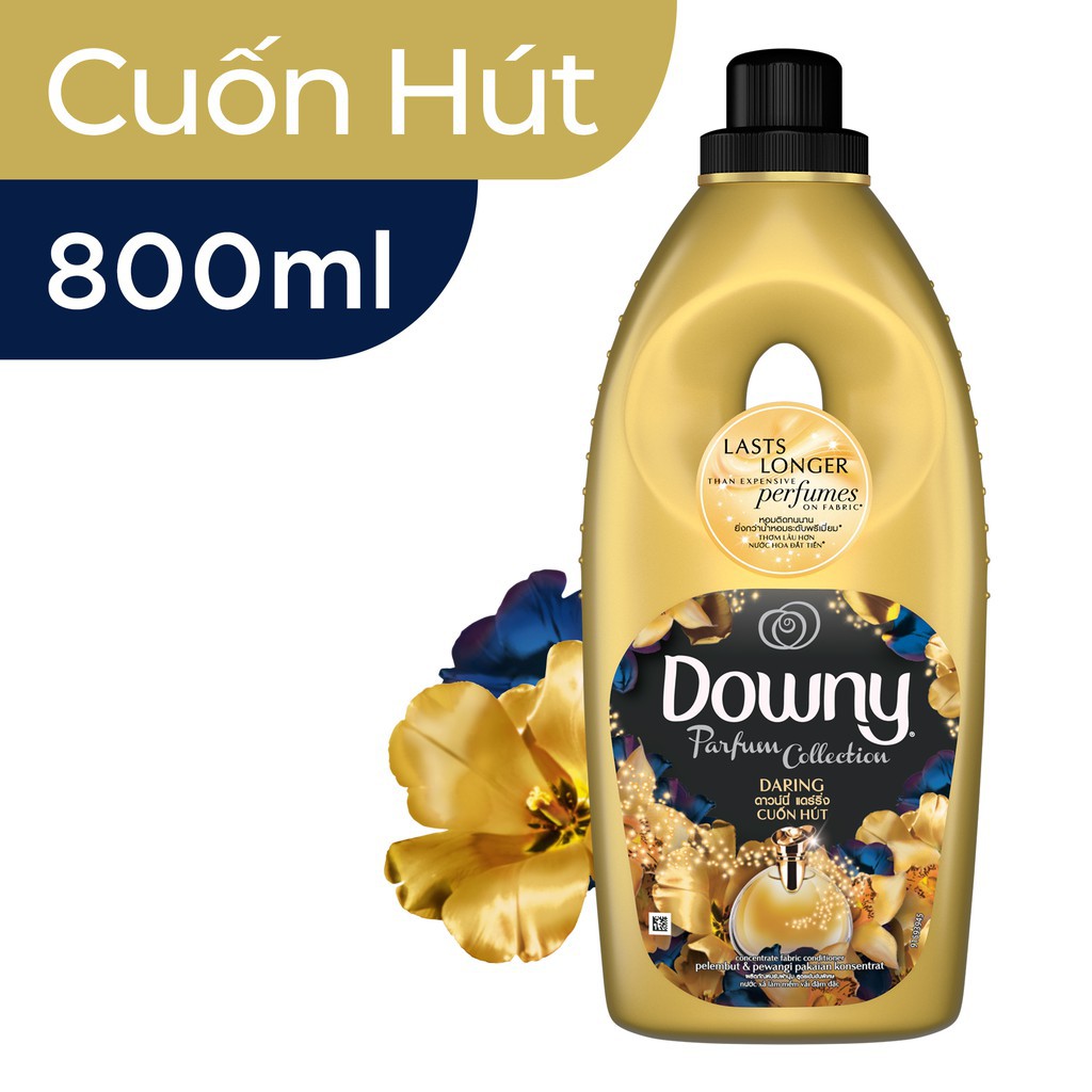 Nước xả vải cuốn hút Downy - chai 800 ml