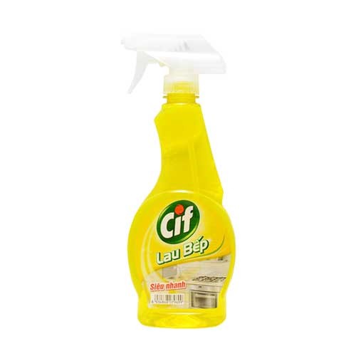 Nước lau bếp siêu nhanh Cif - chai 520 ml