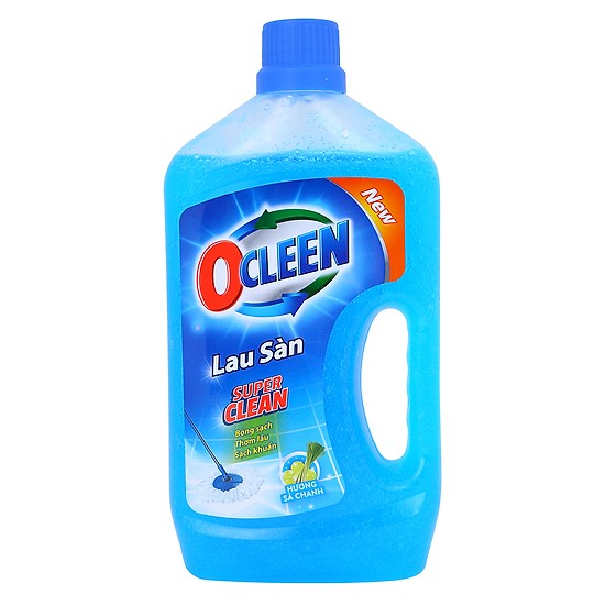 Nước lau sàn  hương sả chanh Ocleen - chai 1 L