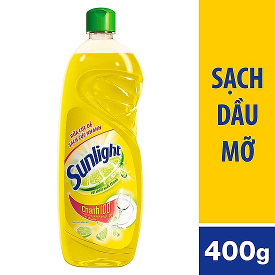 Nước rửa chén chanh Sunlight - chai 400 g