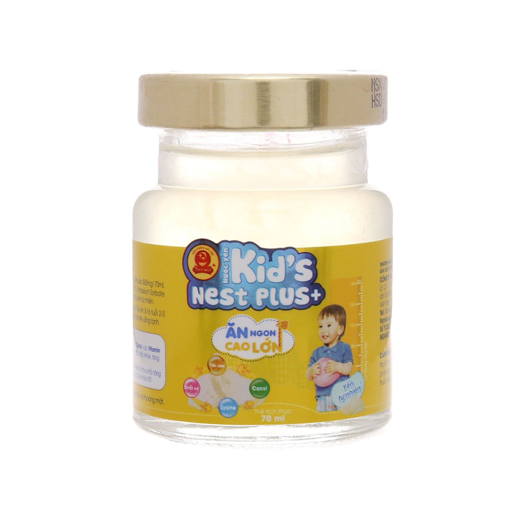 Nước yến Kids lọ rời  hương cam Thiên Việt- lọ