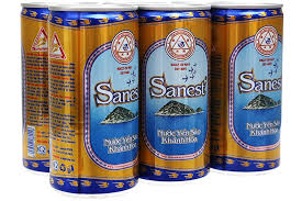 Nước yến lon trần Sannet - khay 5 lốc ( 6 lon ) 