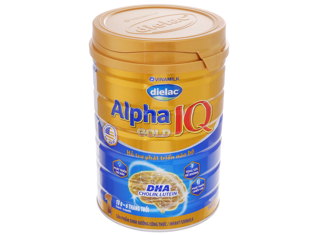 Sữa bột dielac alpha gold IQ 1 Vinamilk- lon 900 g
