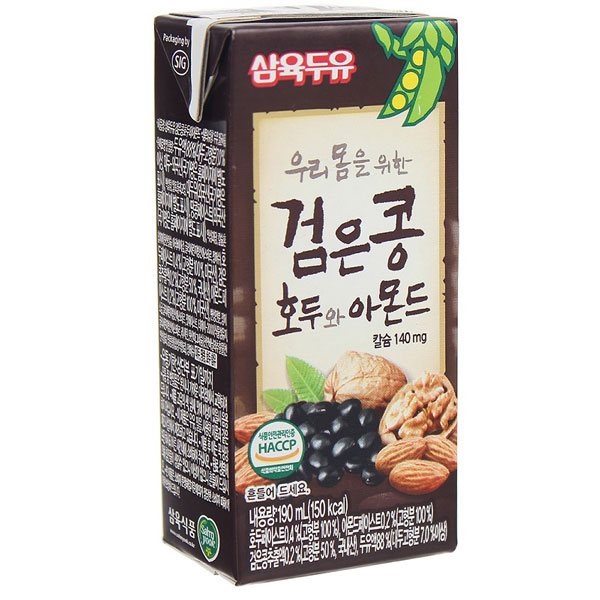 Sữa óc chó samyok Hàn Quốc - hộp 190 ml