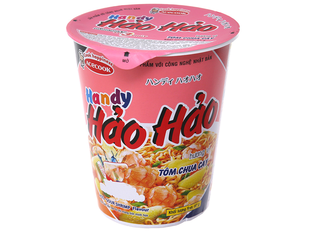 Mì ly chua cay Hảo Hảo - ly 67 g