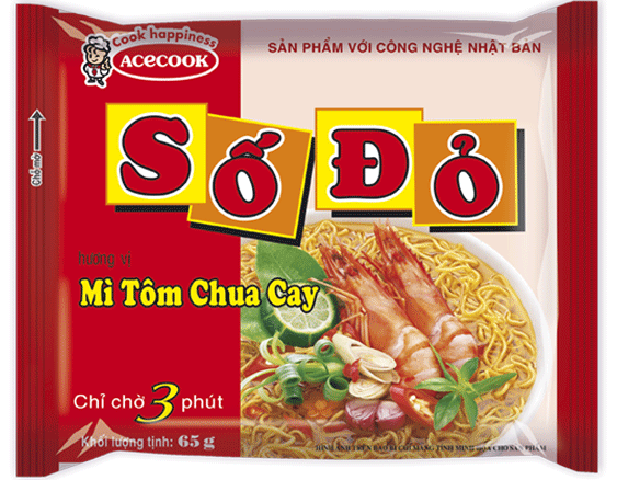 Mì số đỏ Acecook - thùng 30 gói