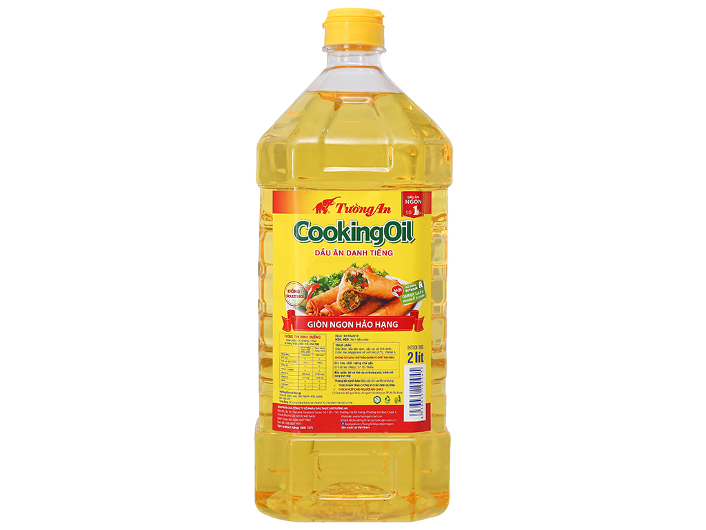 Dầu Cookingoil dầu ăn danh tiếng Tường An - chai 2 lít