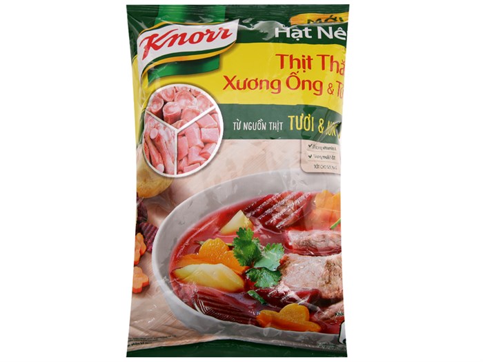 Hạt nêm thịt thăn xương ống và tủy Knorr - gói 900 g