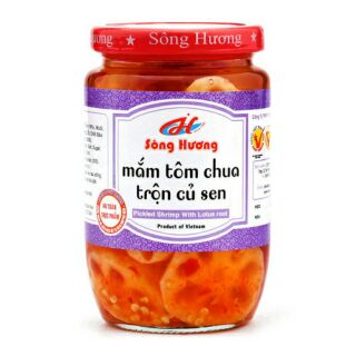 Mắm tôm chua trộn củ sen Sông Hương - hủ 400 g