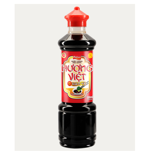 Nước tương đậu nành Hương Việt hảo vị Cholimex - chai 500 ml 