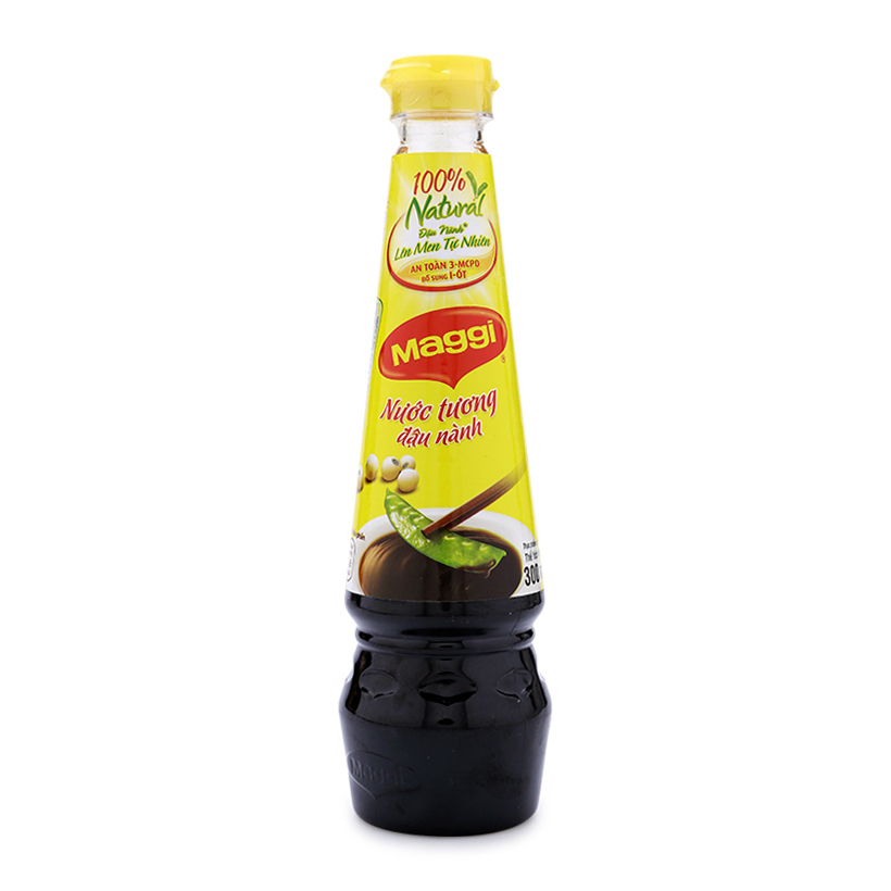 Nước tương đậu nành Maggi - thùng 24 chai (300 ml)