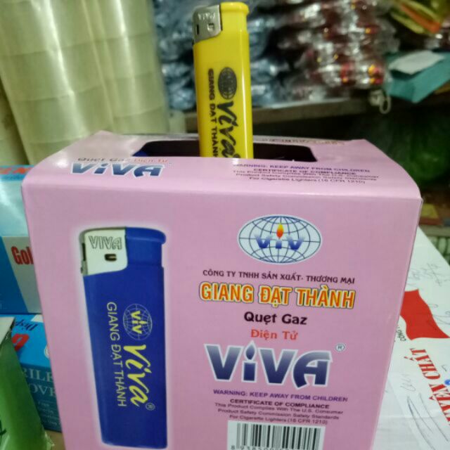 Quẹt ga Viva cái