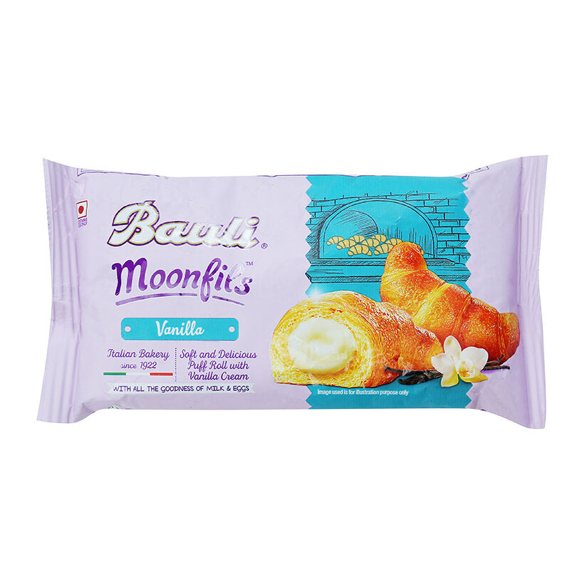 Bánh Bauli moonfils nhân kem xoài - cái 47 g