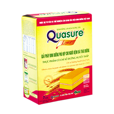 Bánh Hura dâu Quasure Light - hộp 126 gr